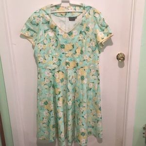 Vintage inspired swing dress